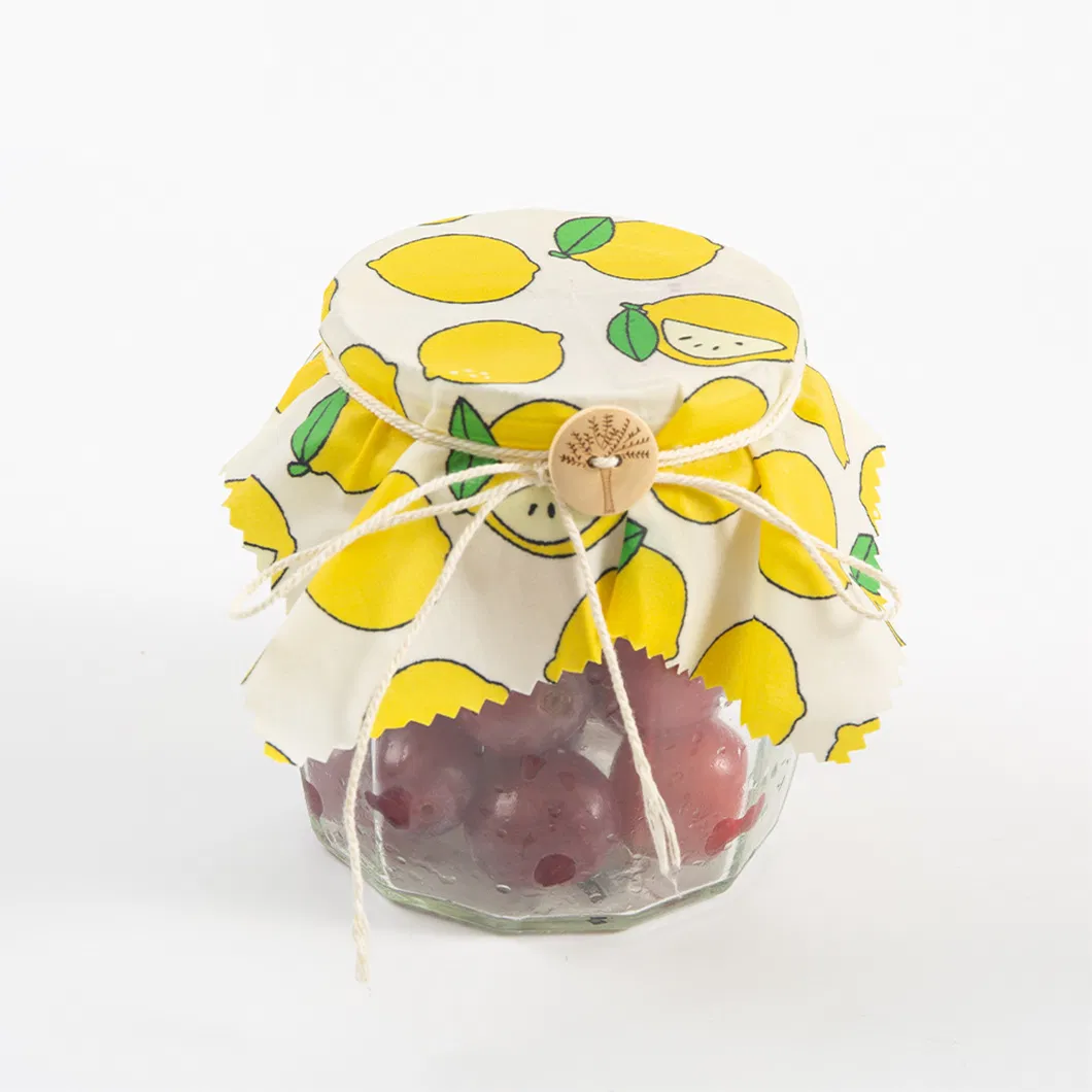 Beeswax Fresh-Keeping Cloth Biodegradable Honey Packaging Food Grade Beeswax Wrap Reusable