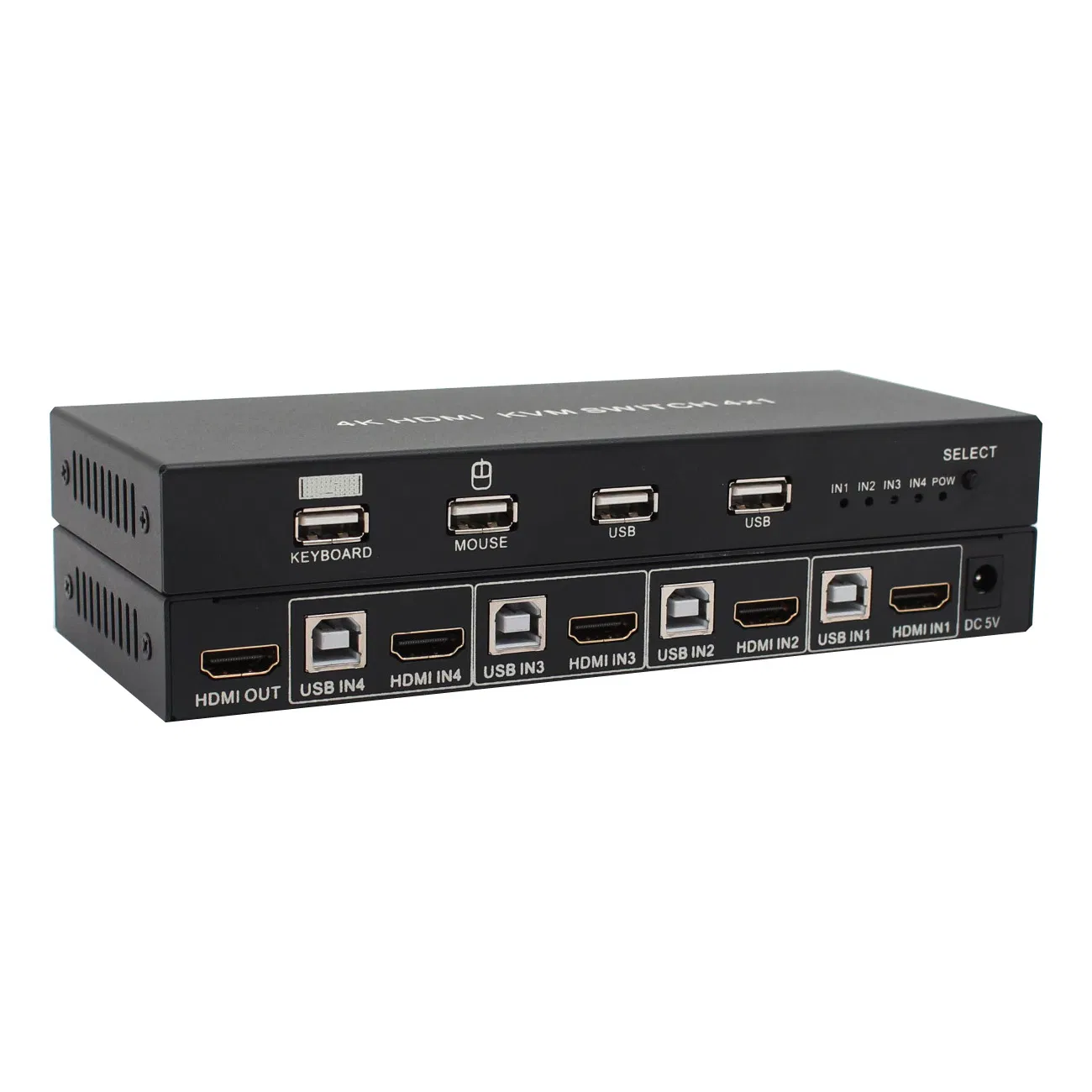 4x1 HDMI KVM-коммутатор EL-A489