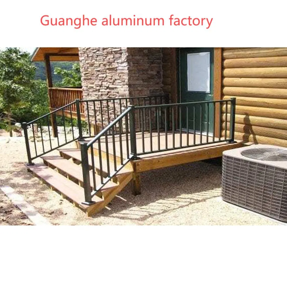 Safe and Stylish Aluminum Handrail for Any Environment Easy Installation Aluminum Balustrade System for Safe and Elegant Spaces