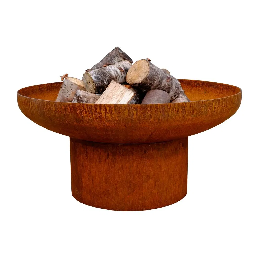 Diameter Wood Burning Fire Bowl Charcoal Outdoor Fire Pit