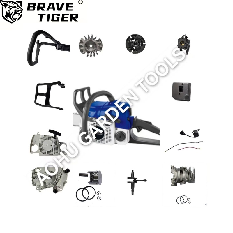 Chain Saw 180 Cylinder/Crankcase/Shaft/Clutch/Carburator/Starter