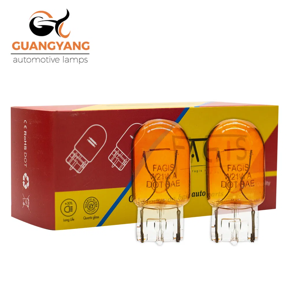 Лампа поворотника Fagis T20 12V 21W янтарная