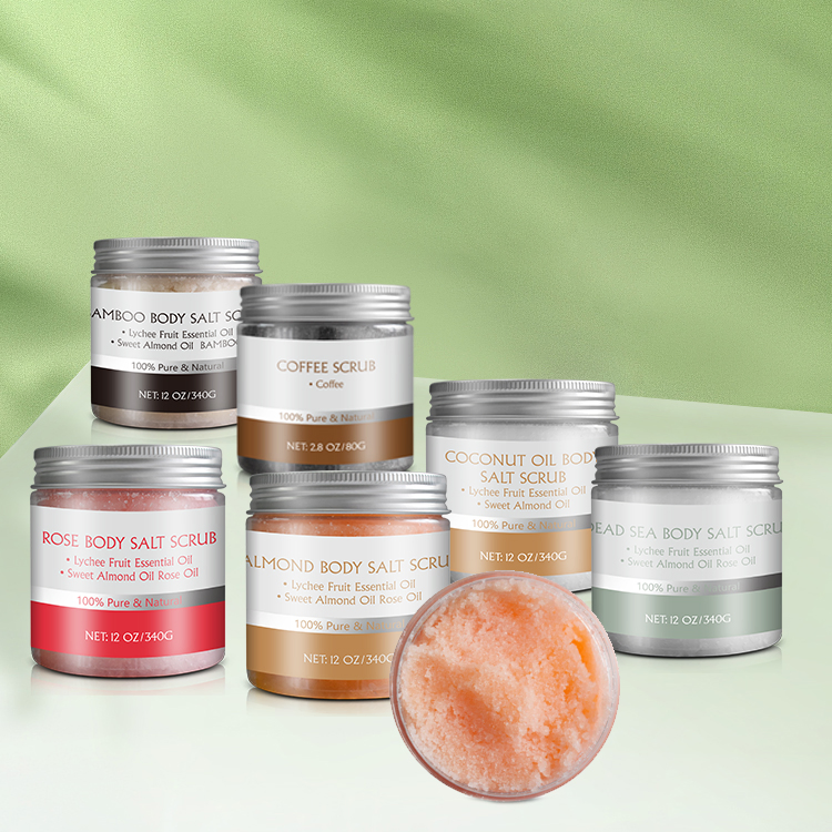 Wholesale Private Label Sugar Body Scrub Natural Exfoliating Whitening Body Scrub Fruit Body Scrub