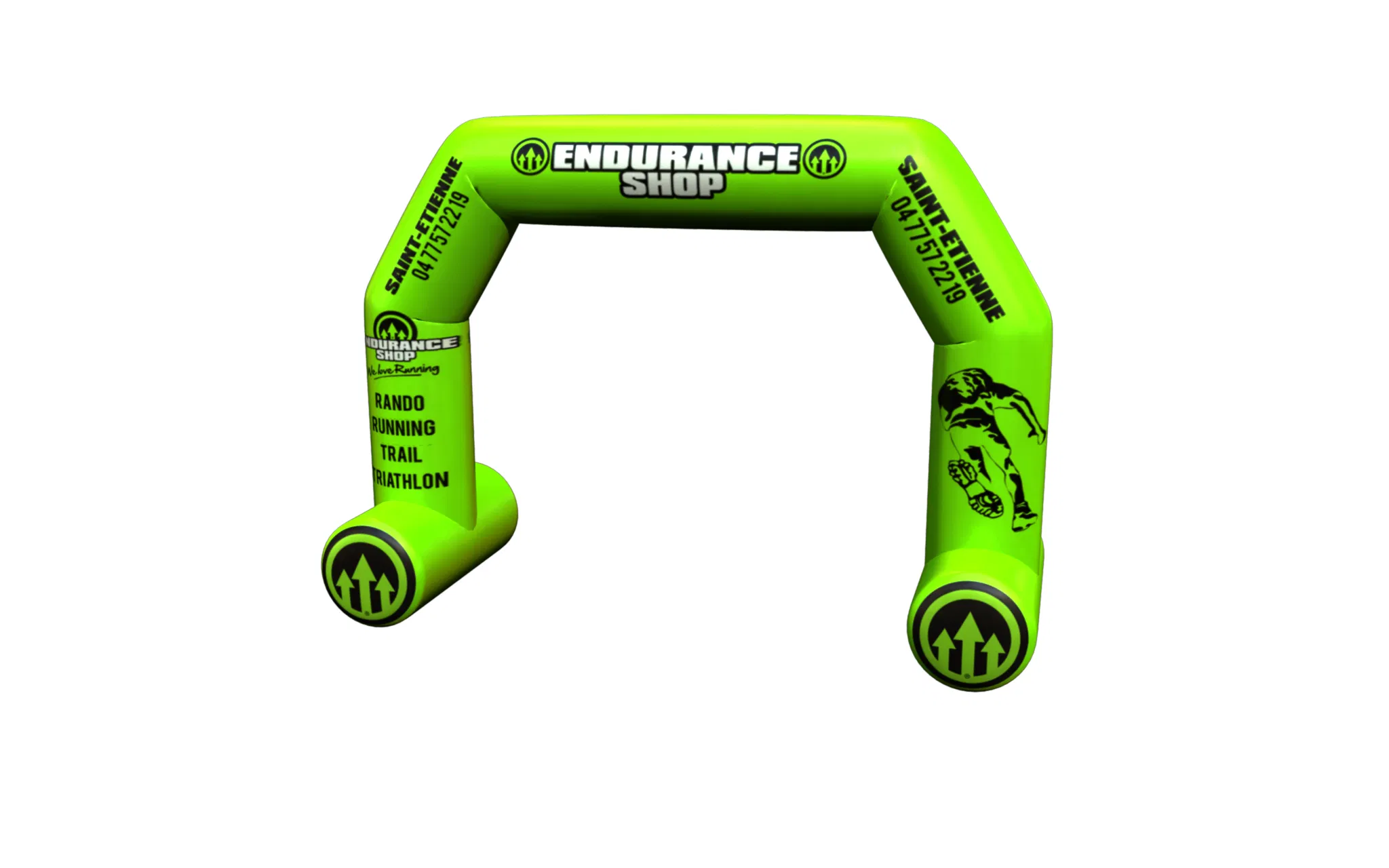 Outdoor Equipment Colorful Inflatable or Sealed Advertising Starting Racing Arch by Factory