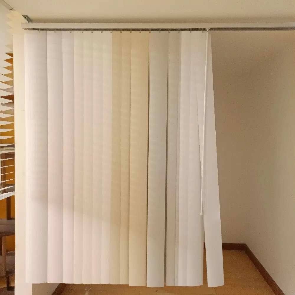 Factory Best Quality PVC Vertical Blinds French Window Blind