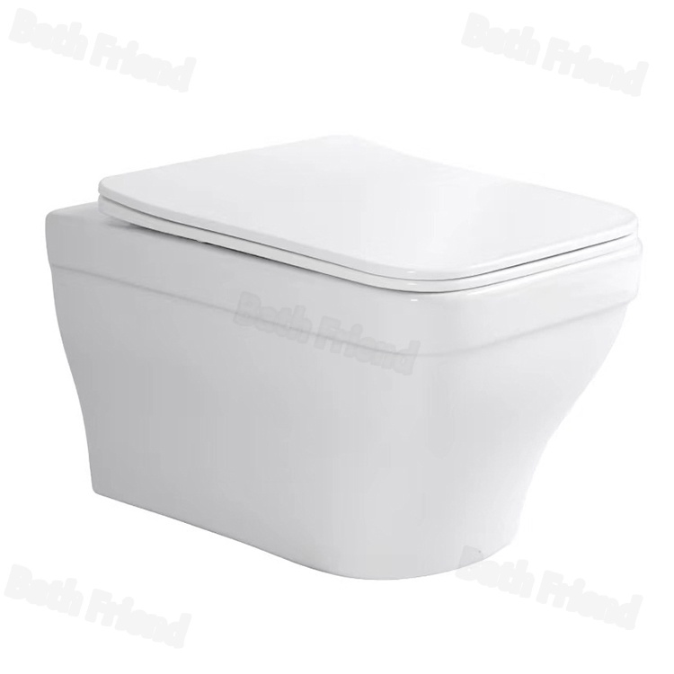 Economic Ceramic Wc Rimless Hanging Toilet Bowl Cheap Price Wall Hung Toilet for Bathroom