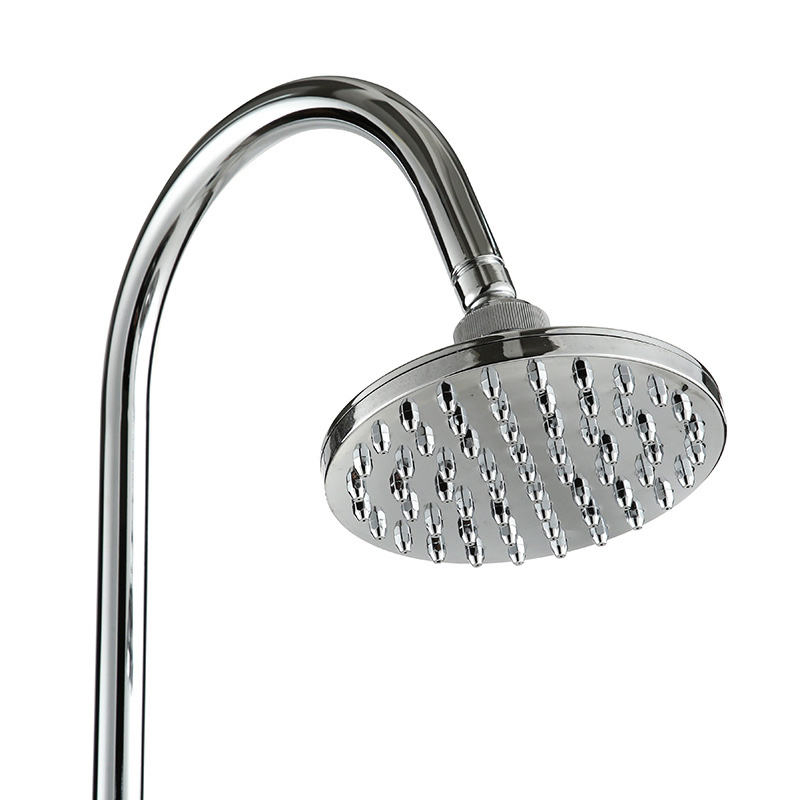 20lblackfreestanding Integrated PVC Pool Beach Outdoor Garden Solar Poolshower Column Kit Garden Shower Tower