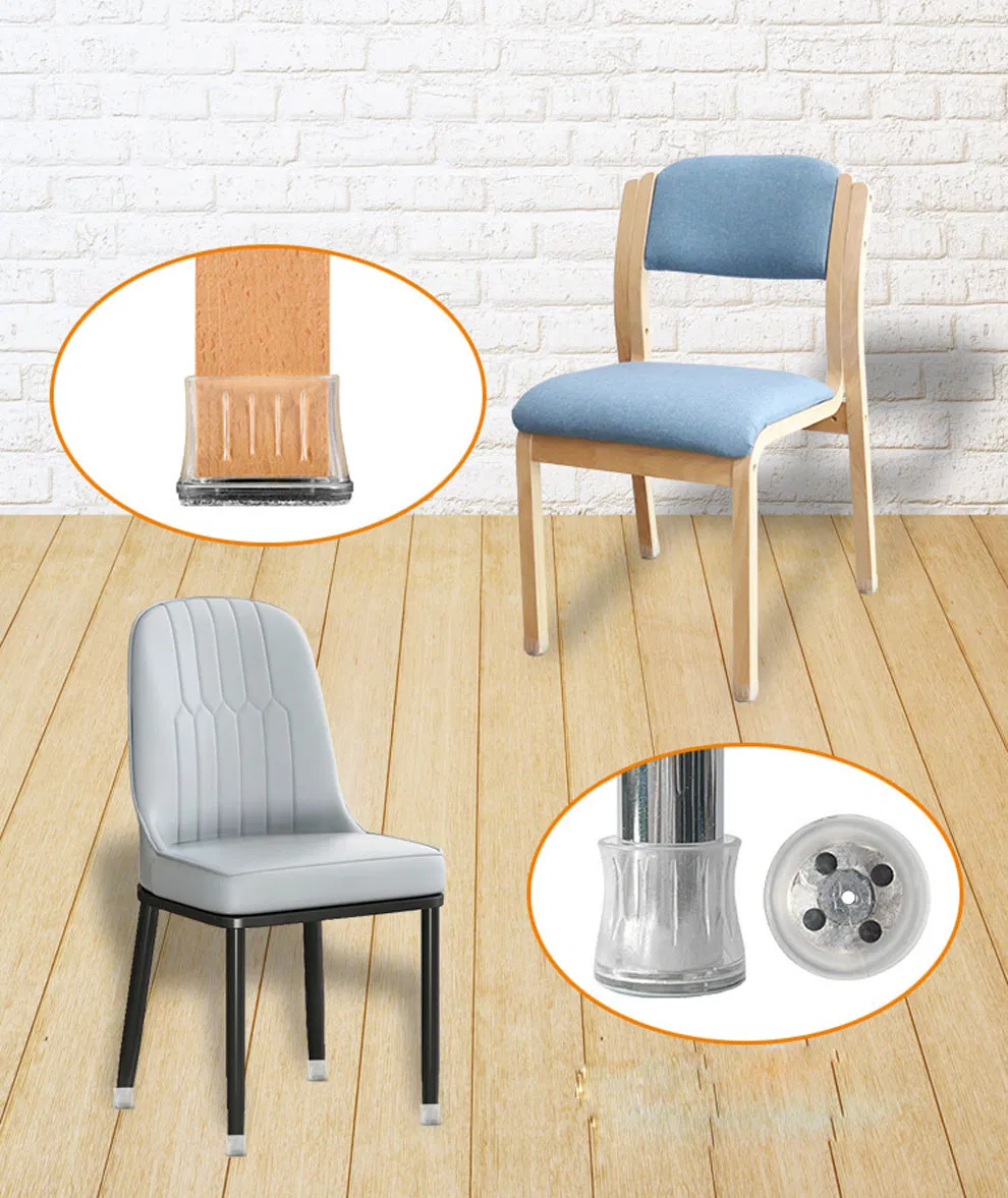 Chair Feet Cover Pads Floor Protectors Furniture Table Silicone Leg Cover