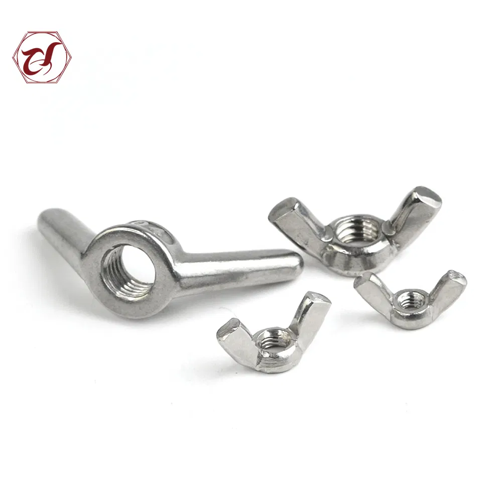 DIN314 Stainless Steel Edged Wing Nuts