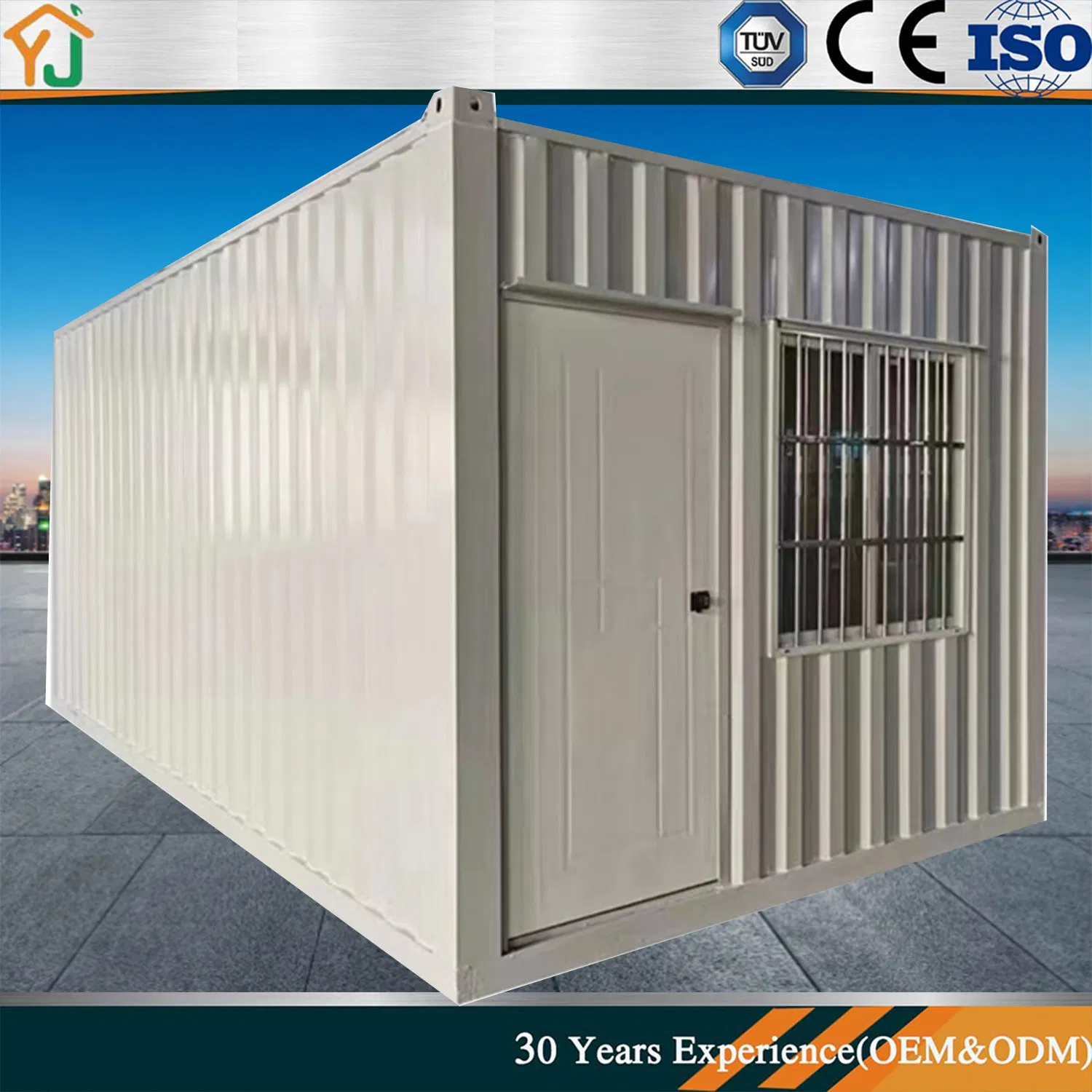 Prefabricated Flat Packaging for High Quality Folding Container House Granny Apartment