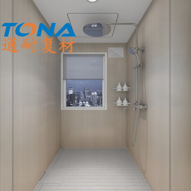 Hubei Tongnai Apartment's SMC Complete Bathroom Set Reduces Cost by 40%
