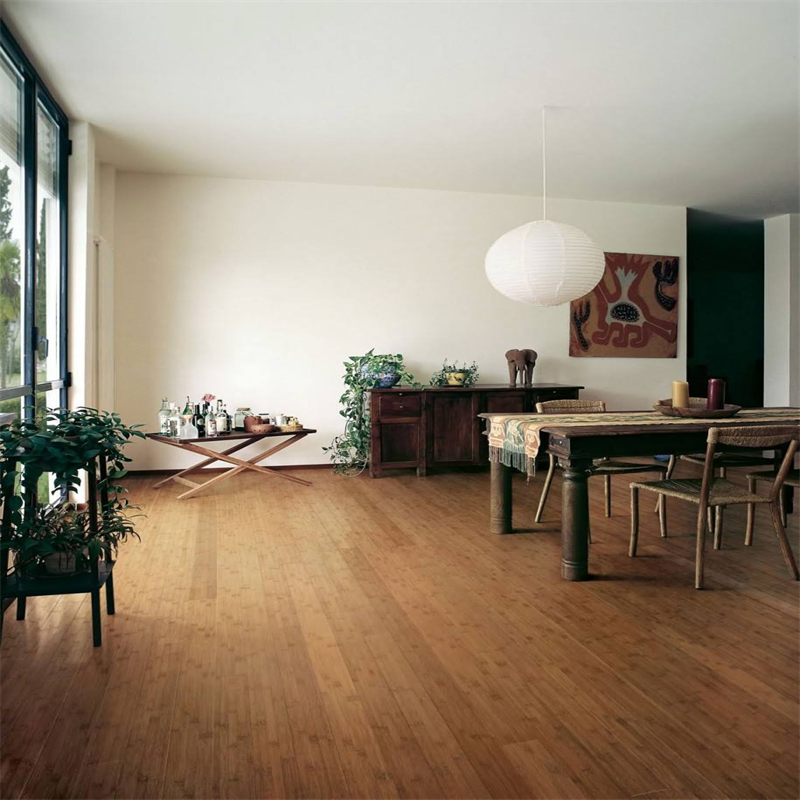 Factory Durable Eco Building Material Bamboo Floor Indoor Solid Bamboo Flooring