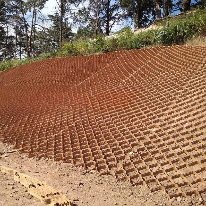 HDPE Geocell - with Good Durability and Resistance, Used for Road Construction for Railways/ Airports/ Municipal Roads