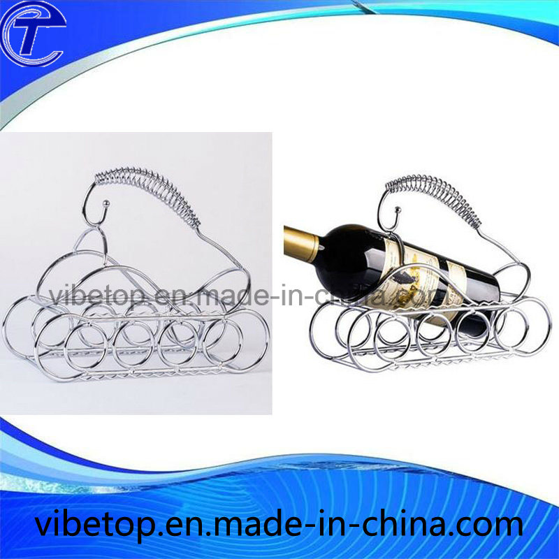 Fashionable and Cheapest Stainless Steel Wine Rack with High Quality