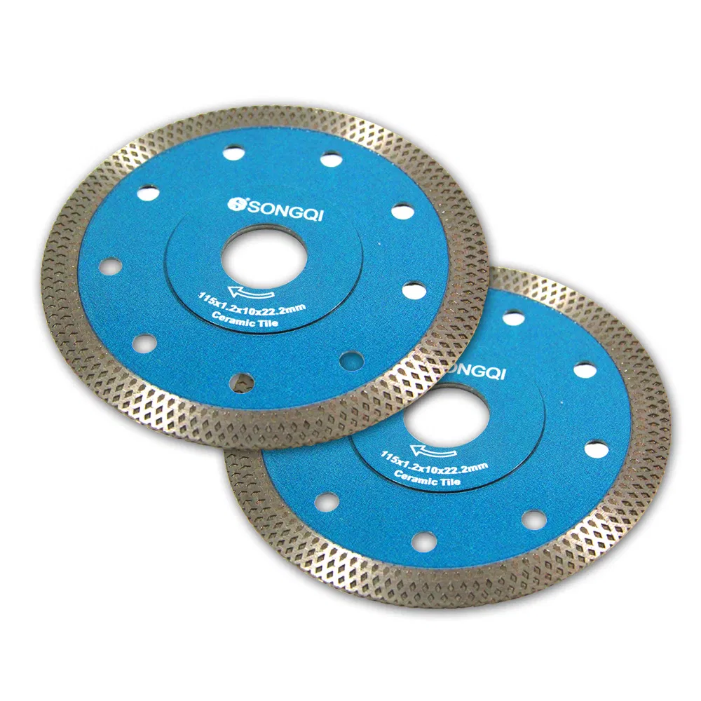 Songqi Manufacturer Diamond Saw Blade Cutting Wheel for Ceramic Tile Granite Diamond