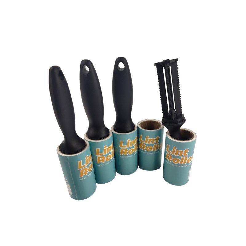 Household 4 Inches 30 60 90 100 Sheets Tear Paper Brushes Pet Hair Remover Dust Clothes Cleaning Sticky Adhesive Lint Rollers