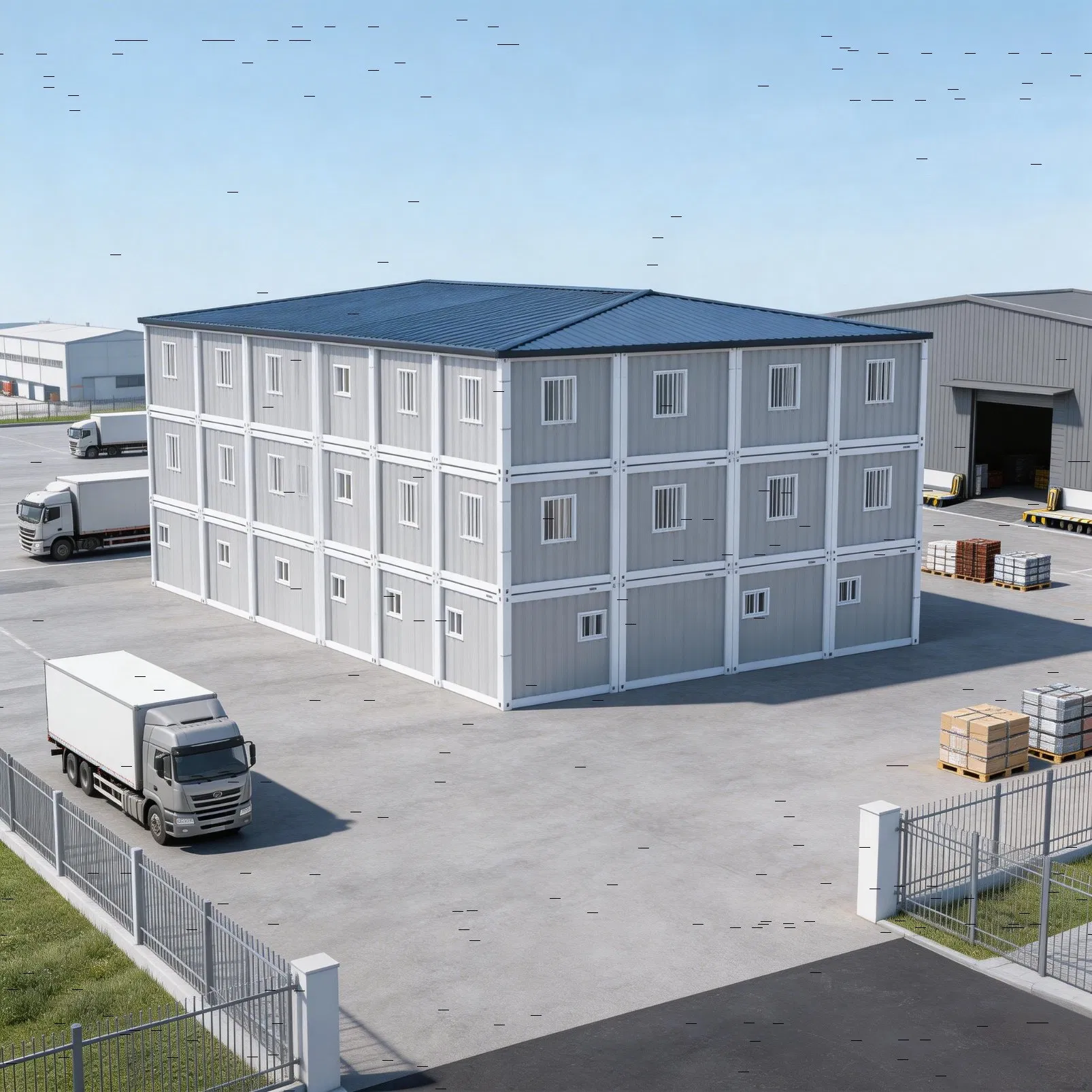 Cost Effecitive Integrated Container House Building Modular Apartment Fast Built Prefabricated House