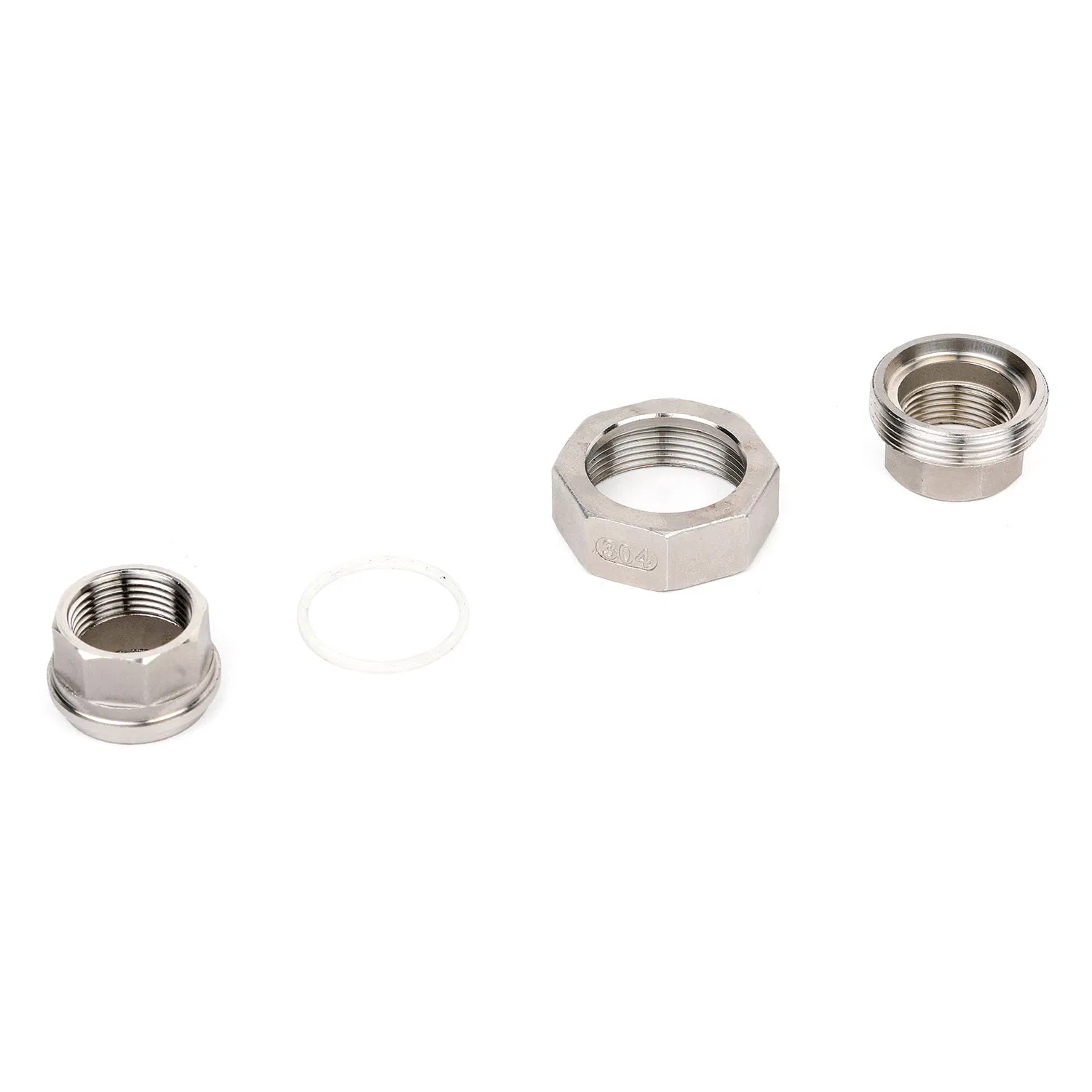 Factory Price Tainless Steel 201/ 304 /316 Pipe Fittings Hex Threaded Bushing