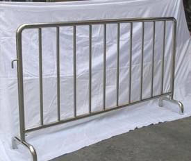 Heavy Duty Interlocking Steel Crowd Control Barrie