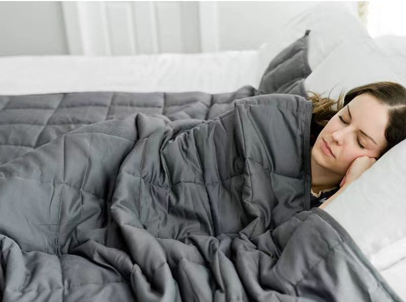 Factory Supply Premium Heavy Blanket Glass Beads Weighted Blanket Custom Autism Adults