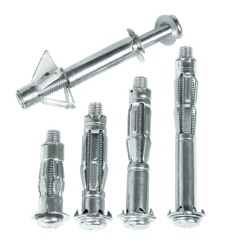 M6 M8 M10 M12 Wall Concrete Fixed Expansion Bolt and Nuts Wahsers Fasteners Wedge Anchors Bolt