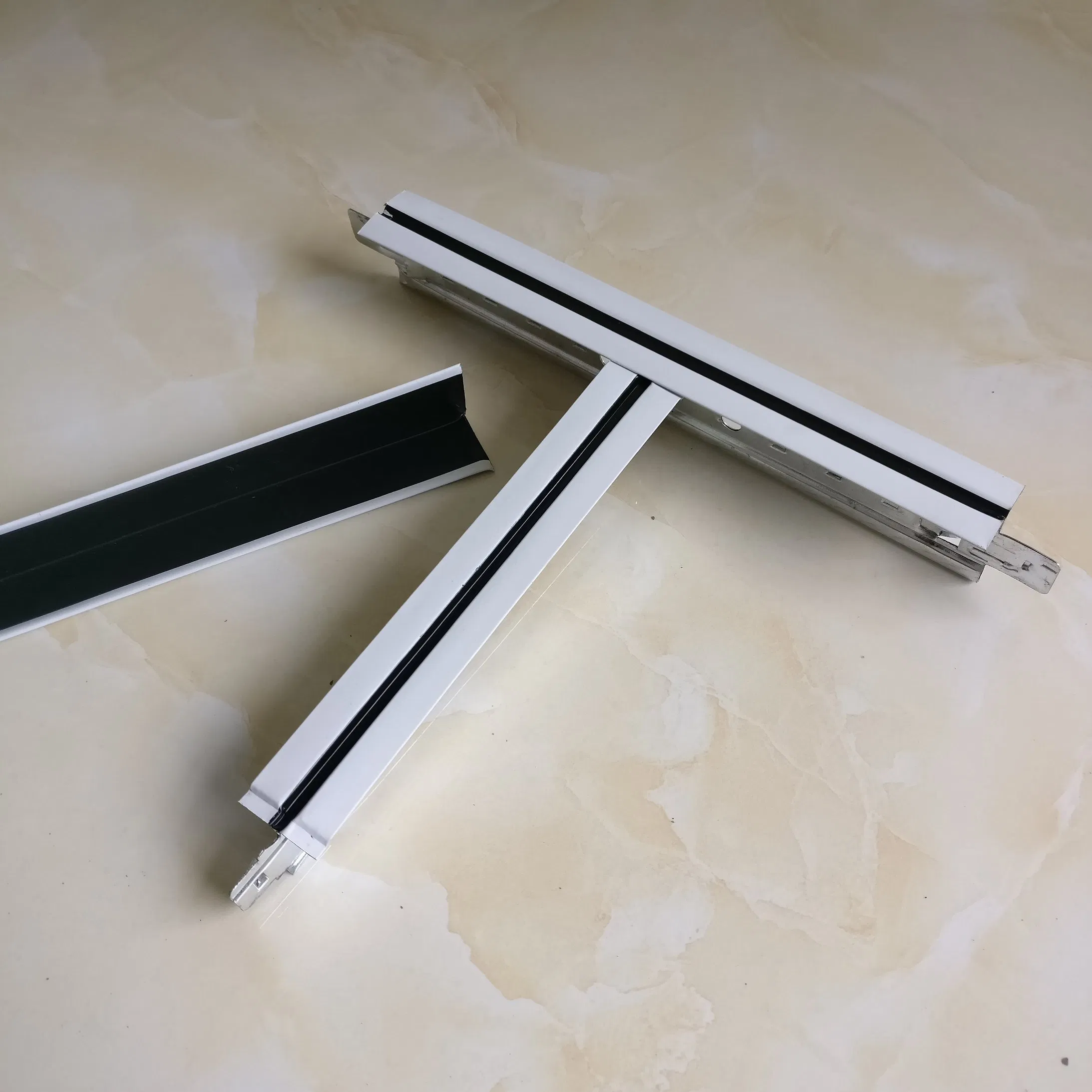 Black Groove Ceiling T Grid for PVC Gypsum Board Ceiling