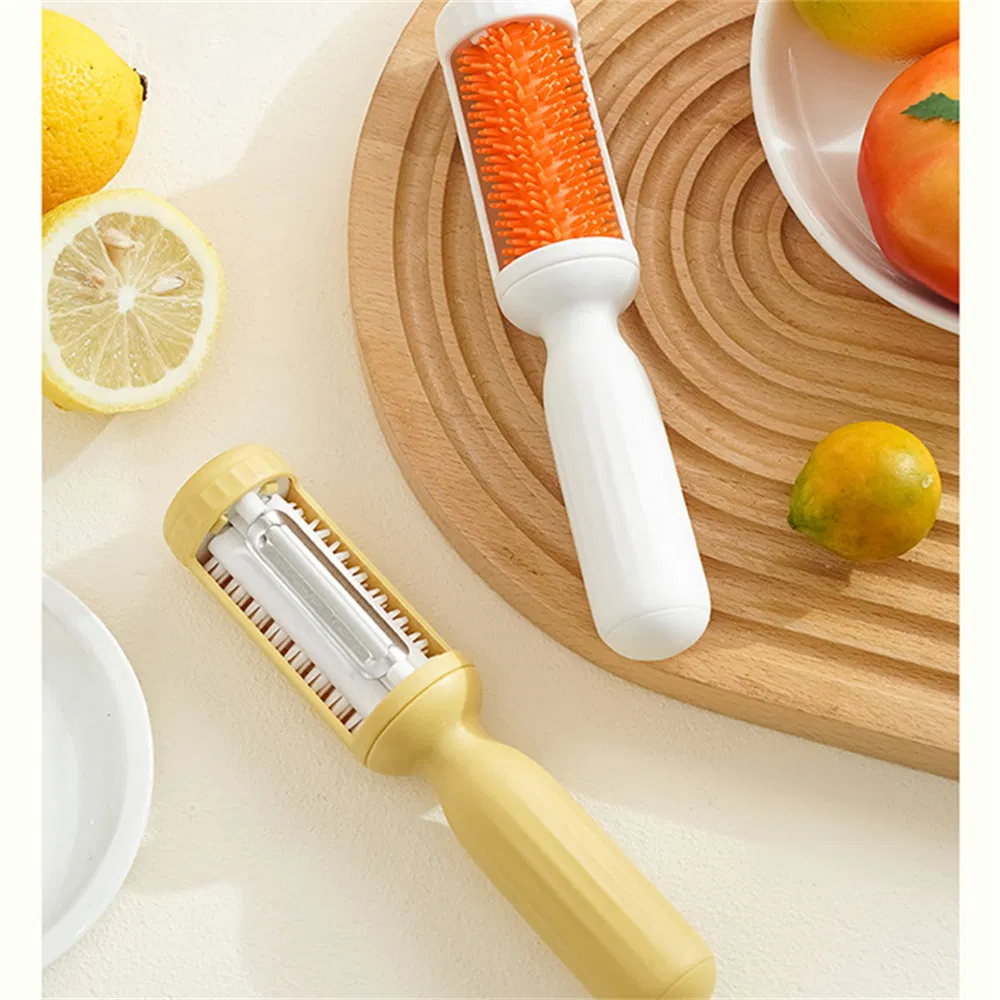 Multi-Functional Rotary Scrubber Vegetable Peeler