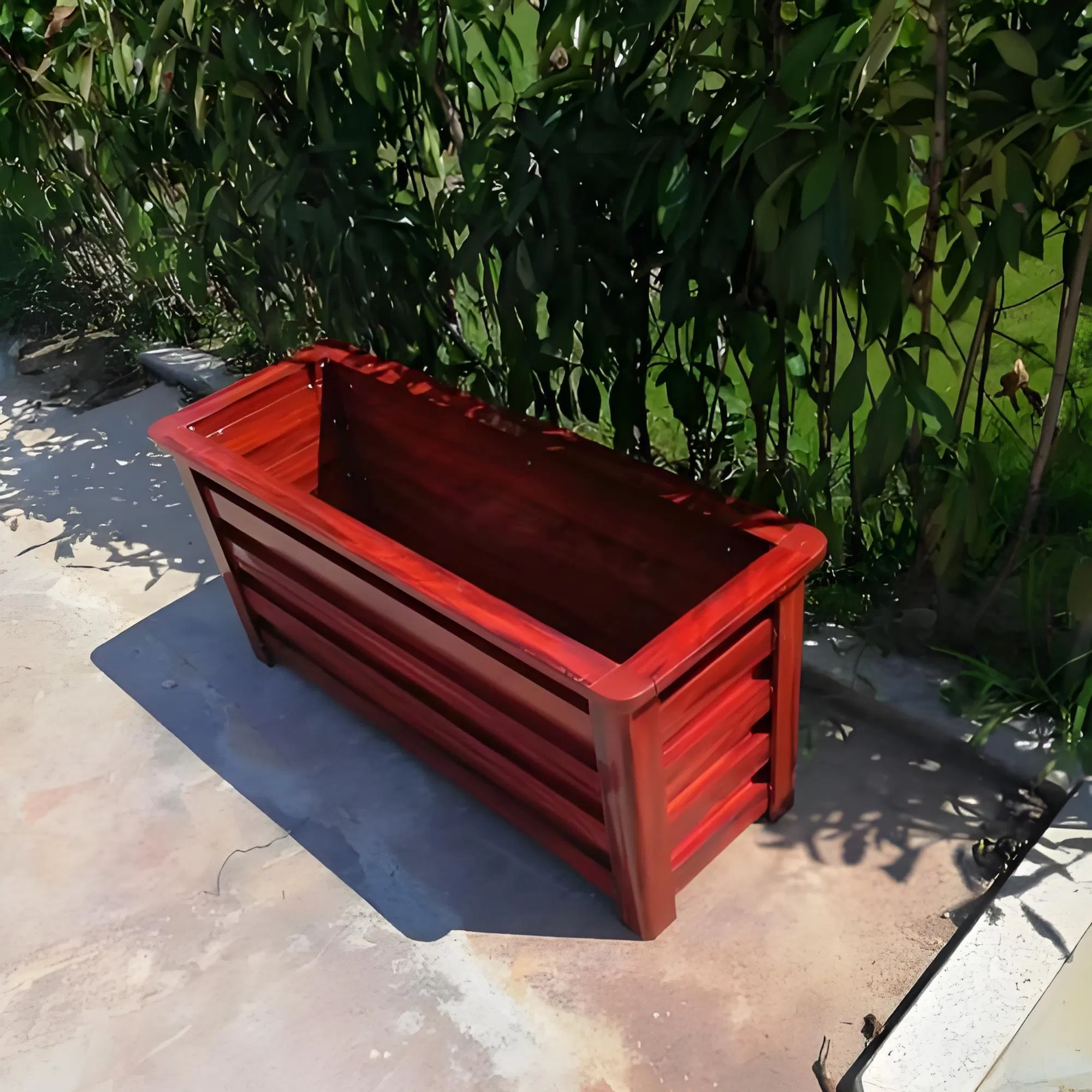 Elegant Powder Coated Aluminum Planter Box for Stunning Garden Design