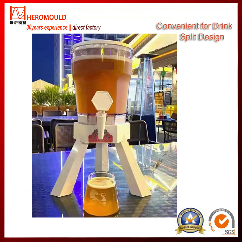 Taps Plastic Drink Dispenser Juice Dispenser Tap Draft Beer Tower for Bar Clubs Mould