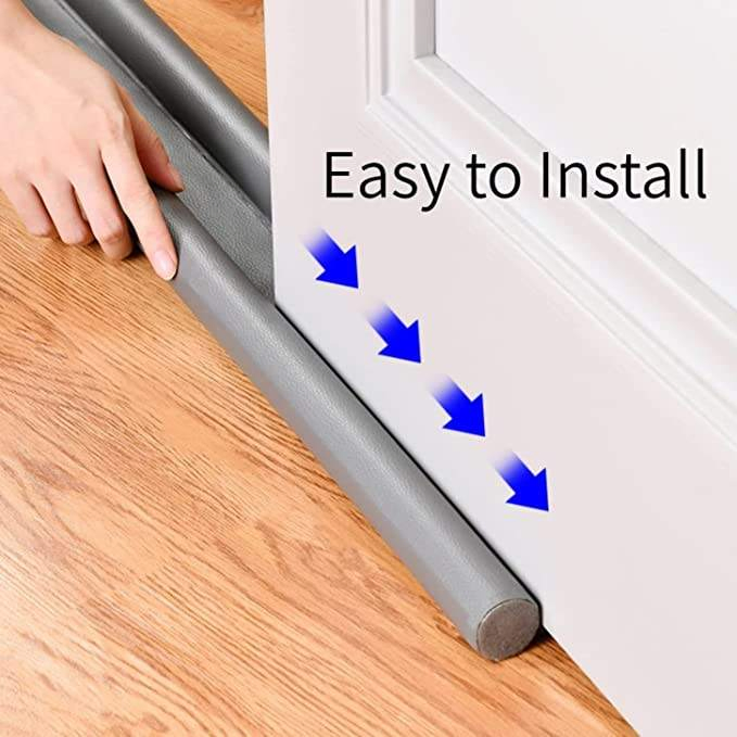 Door Bottom Seal Noise Damper Draft Strip for Door Bottom Under Door Draft Stopper