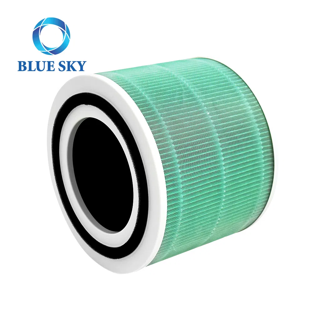 Green 3-Stage Core 300 Activated Carbon Filter HEPA Filter Compatible with Levoit Core 300 Air Purifier Core 300-RF