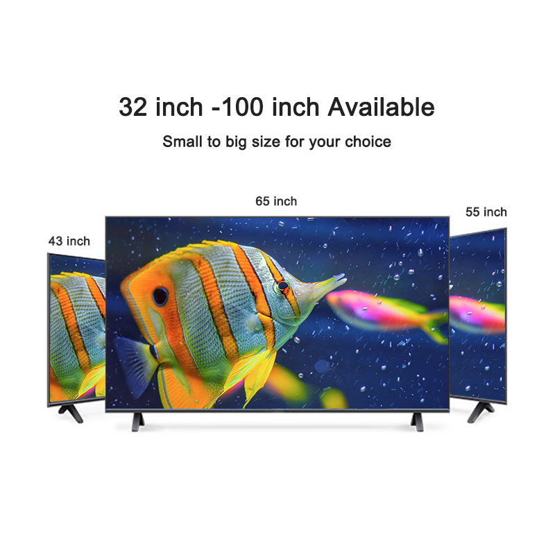 Wholesale LED TV 43 Inch Ultra HD Bright LCD TV 43 Inch Television 4K Smart TV