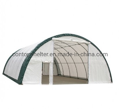 26m Storage Shelter Hot Galvanized Steel Frame Suihe Storage Shelter 20X40FT Container Shelter