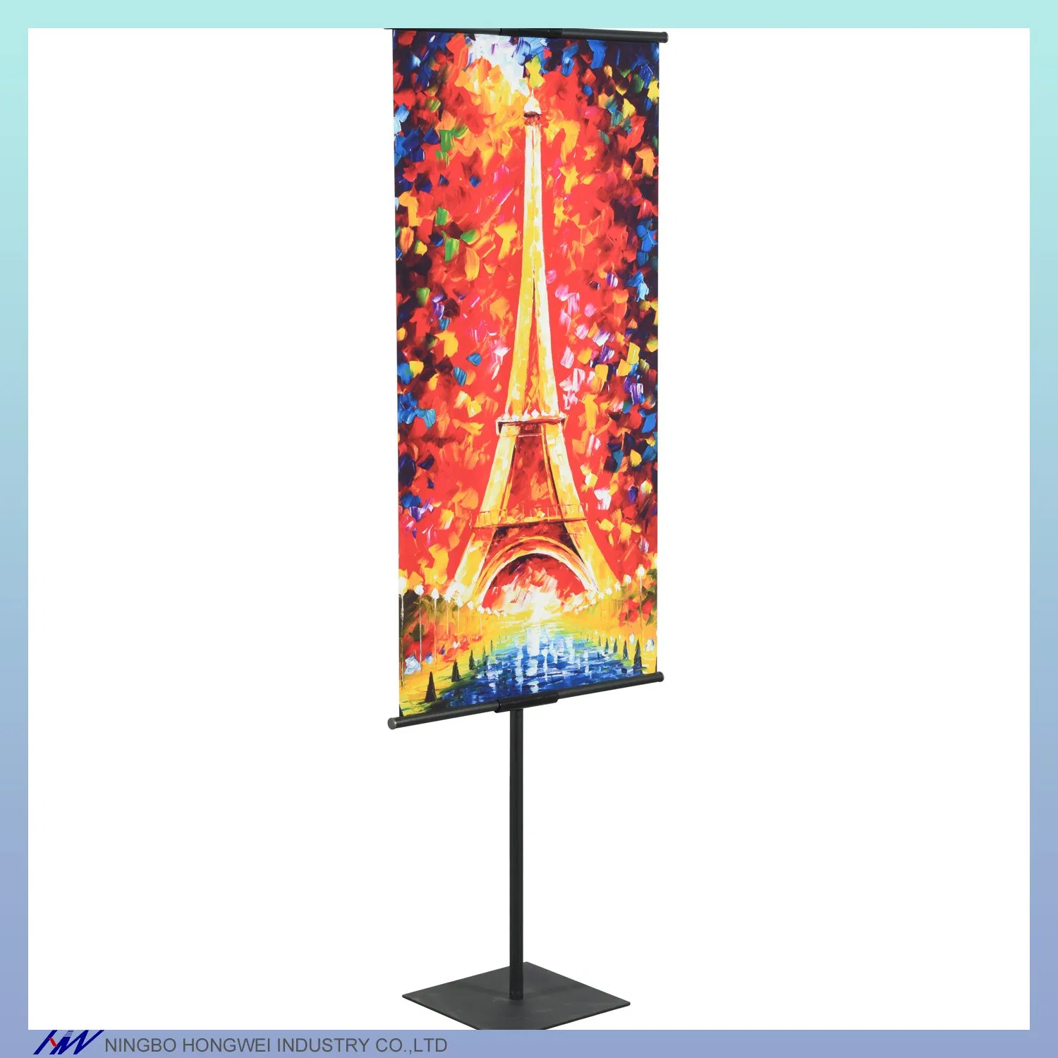 Iron Easel display tripod frame poster stand advertising banner stand