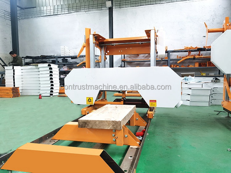 Пилорама ленточная портативная с гидравликой