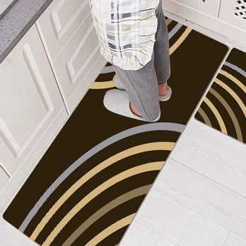 11mm PVC Household Anti-Fatigue Waterproof Non-Slip Kitchen Mat Carpet