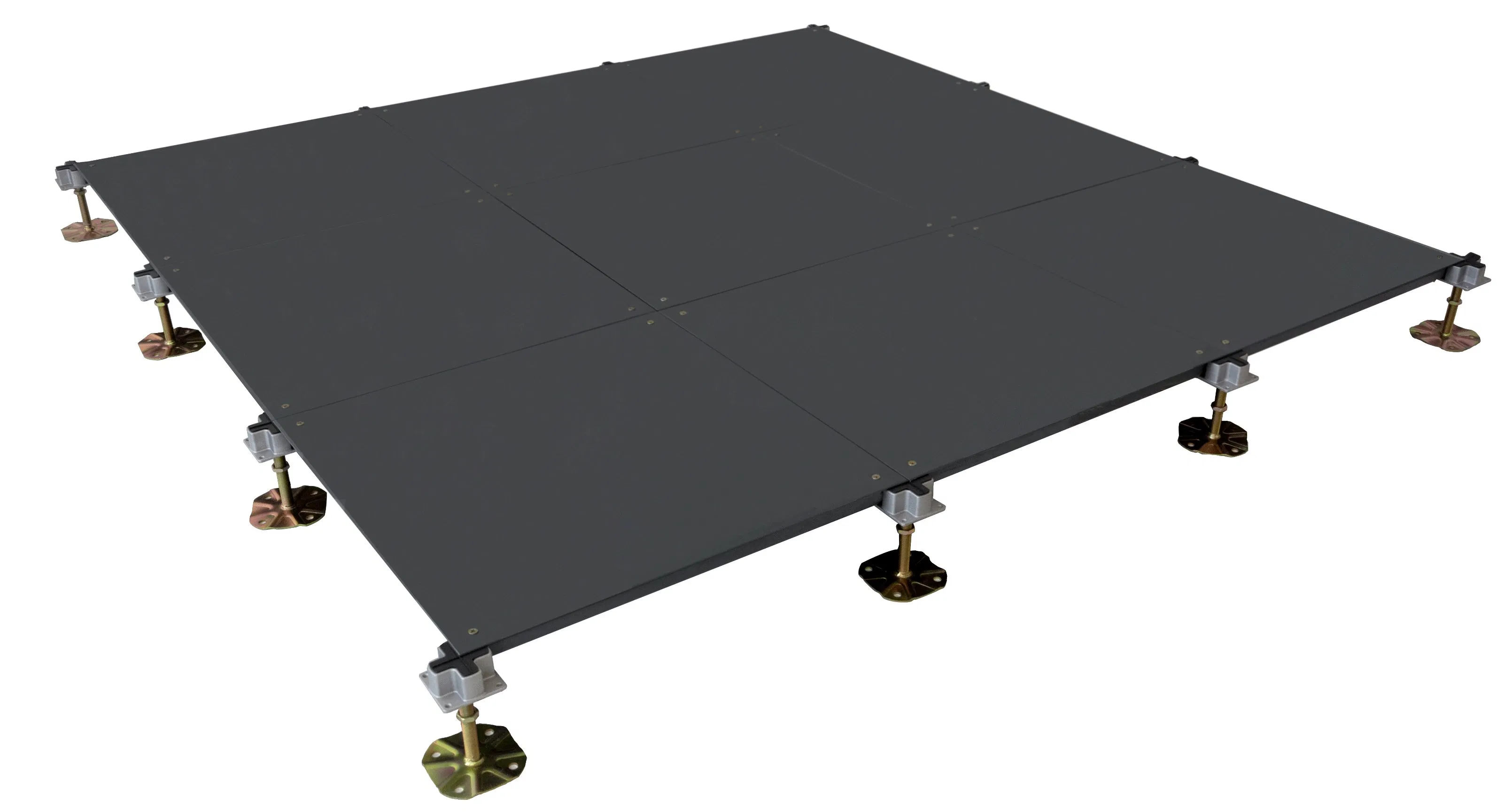 600/610 Steel Access Aluminum Plastic Composite Anti-Static Raised Floor with Bare Finish