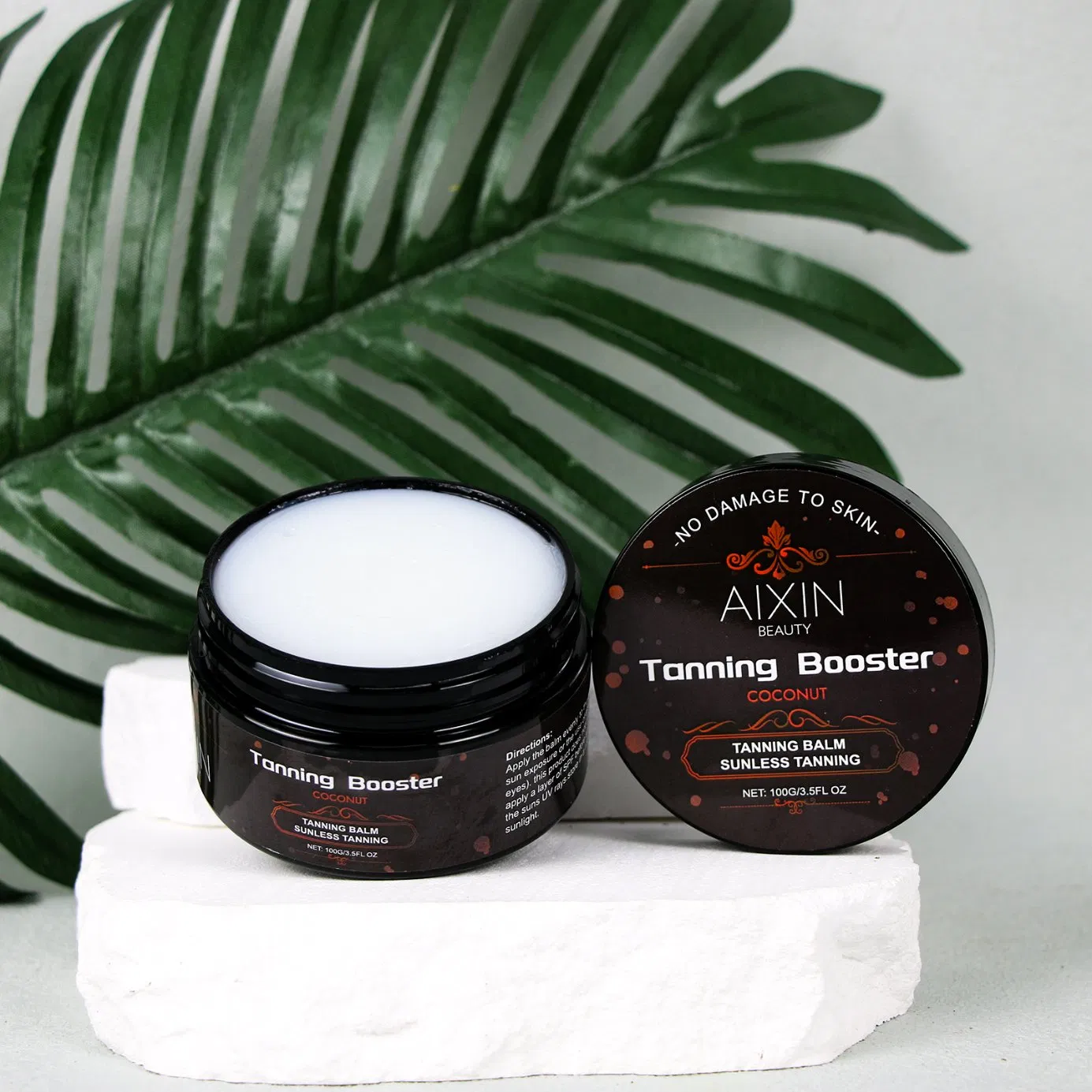 Beauty Cosmetics Skin Care Tanning Cream Sunbed Coconut Tanning Booster
