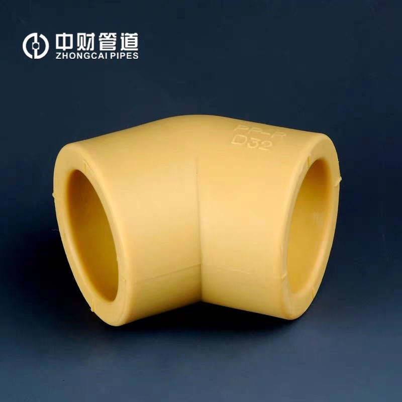 Zhongcai HDPE PVC PPR PP Water Pipe Fittings Plastic Composite Manufacturers Price Factory