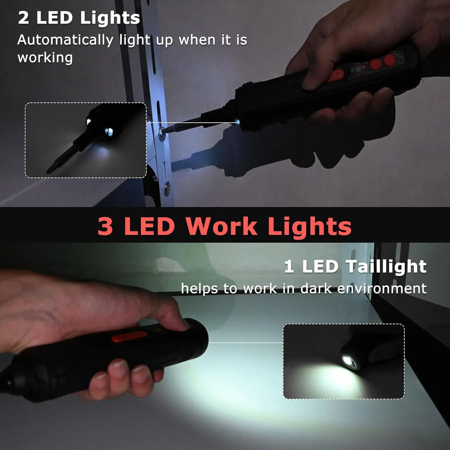 Roll Over Image to Zoom In2+4V Electric Screwdriver Rechargeable