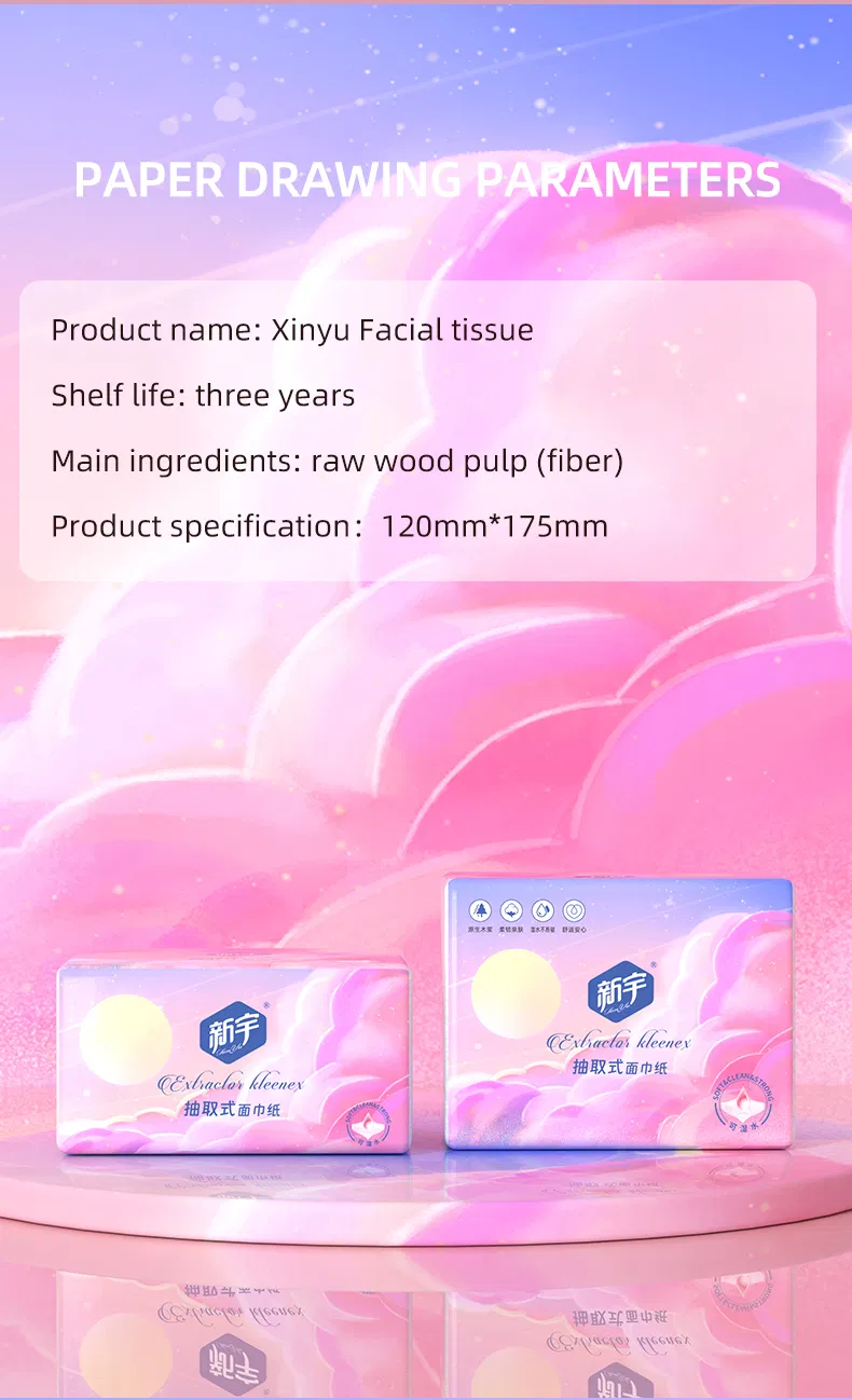 Eco-Friendly Facial Tissue Paper for Sensitive Skin Luxury Experience