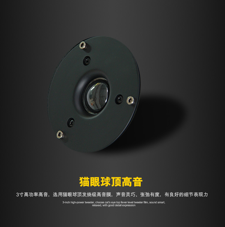 Unique Design Wooden Hi-Fi Passive Homeused Speaker