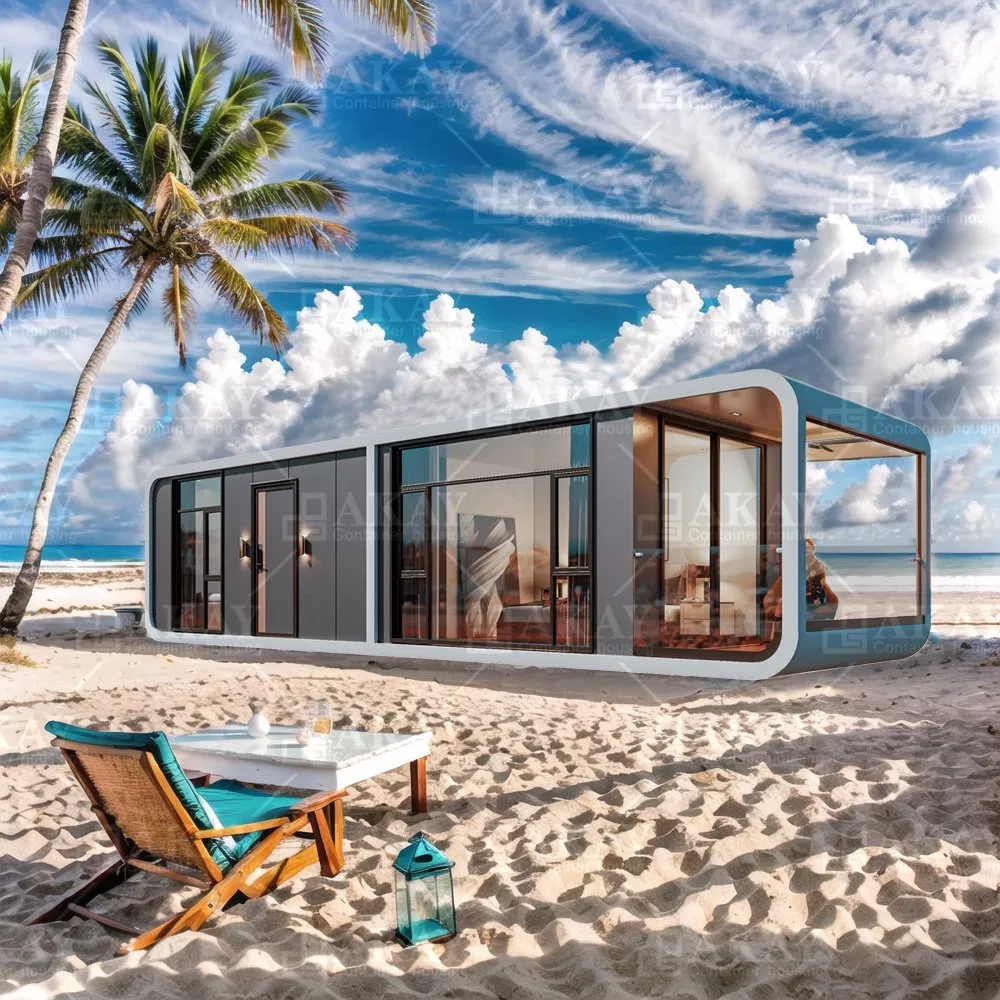 Modern High-End Prefabricated Building House Factory Custom Eco Container House Casa Modular Prefab House Detachable Capsule House