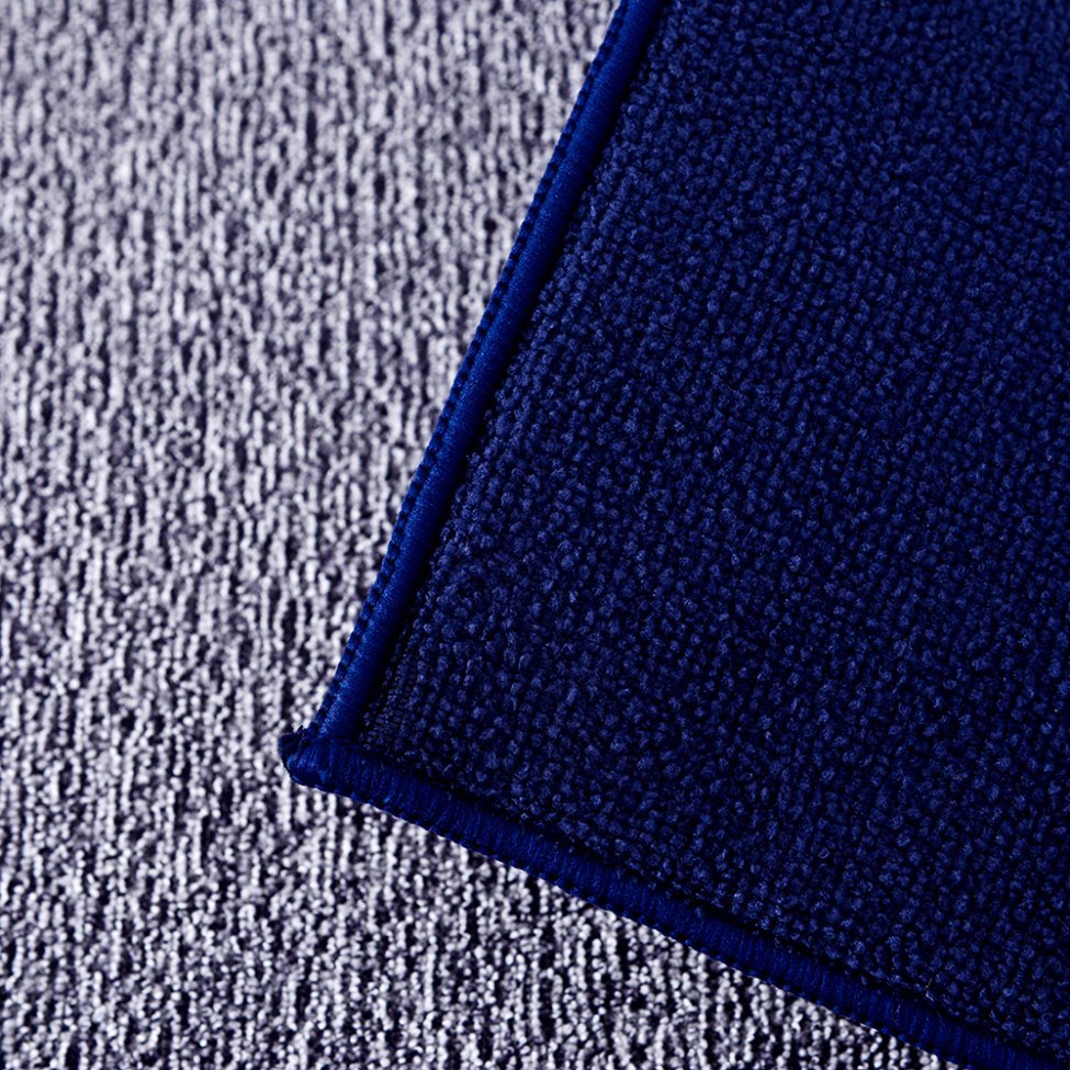 Kitchen Use Super Absorbent Polyester Black Dish Drying Mat