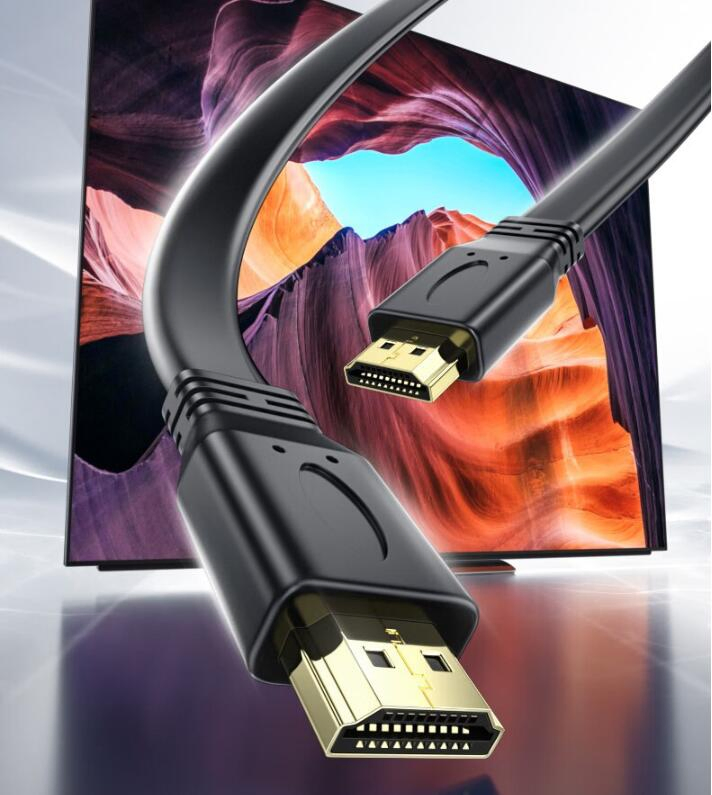 Premium Flat HDMI Cable 15FT Male to Male for 4K Tvs