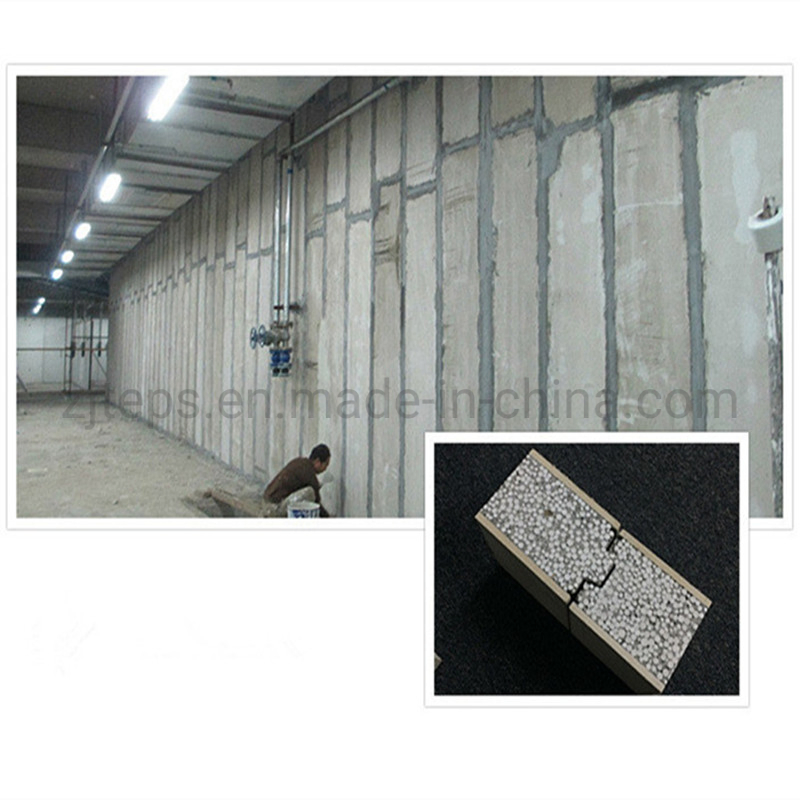 180min Fire Rated EPS Cement Sandwich Panel Internal House Wall for Precast Concrete House Farmhouse