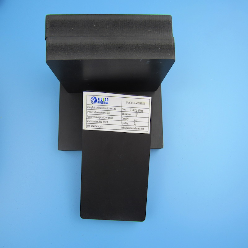 Black PVC Rigid Foam Sheet 12mm PVC Foam Board Price