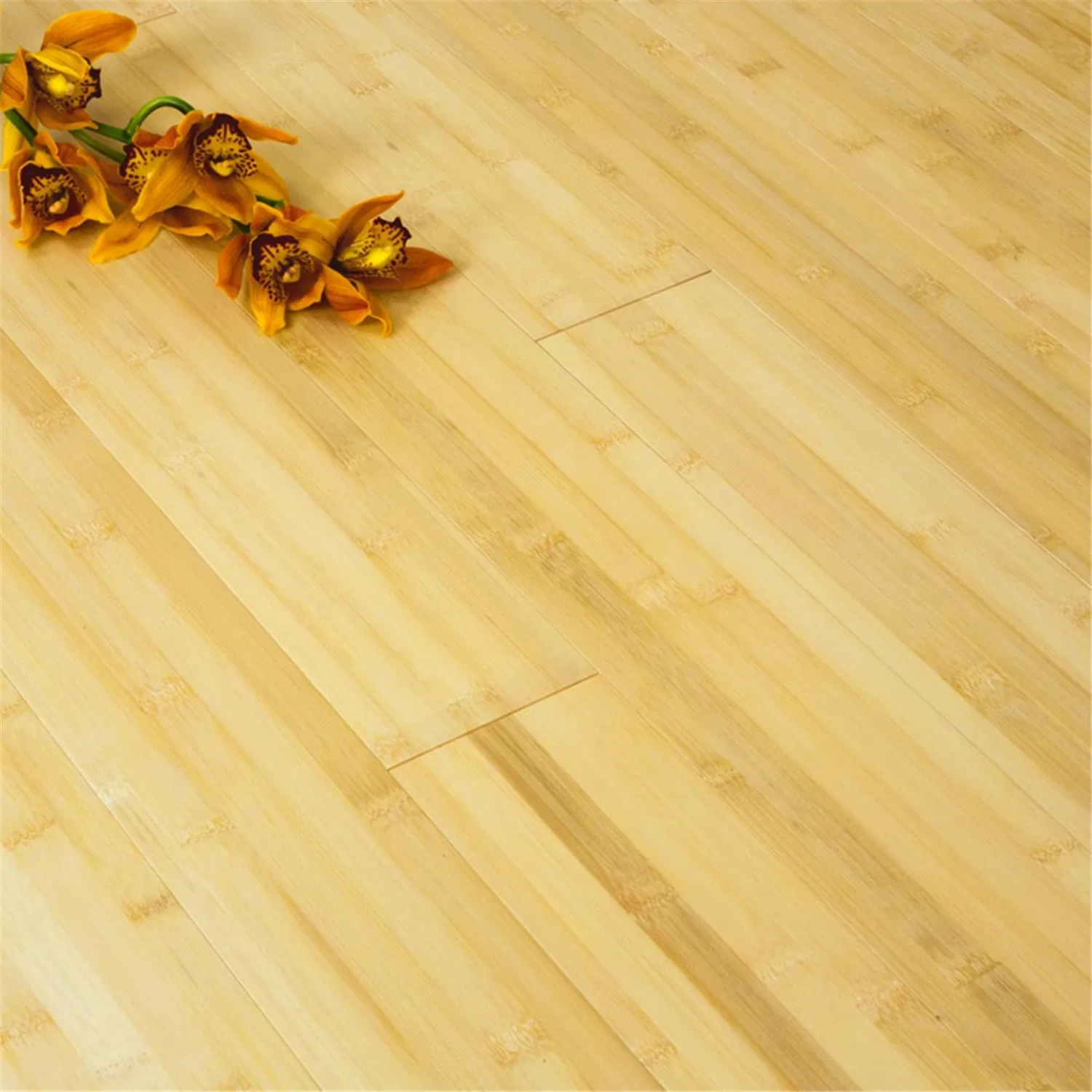 Horizontal or Vertical Pressed Solid Bamboo Flooring HDF Multiply Engineered Bamboo Flooring for Wholesale