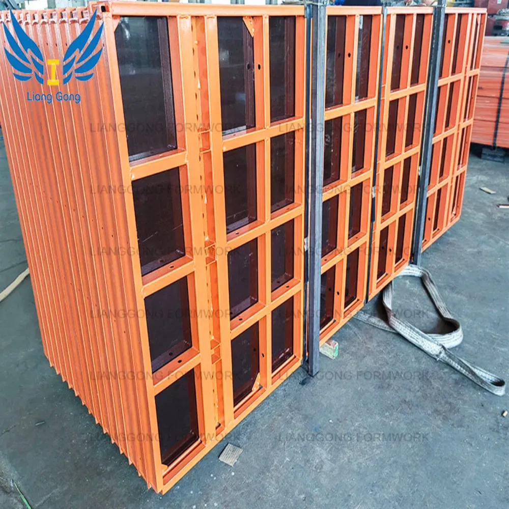 Hot Popular Efficient Lightweight Painted Firm Steel-Framed Wall and Column Formwork