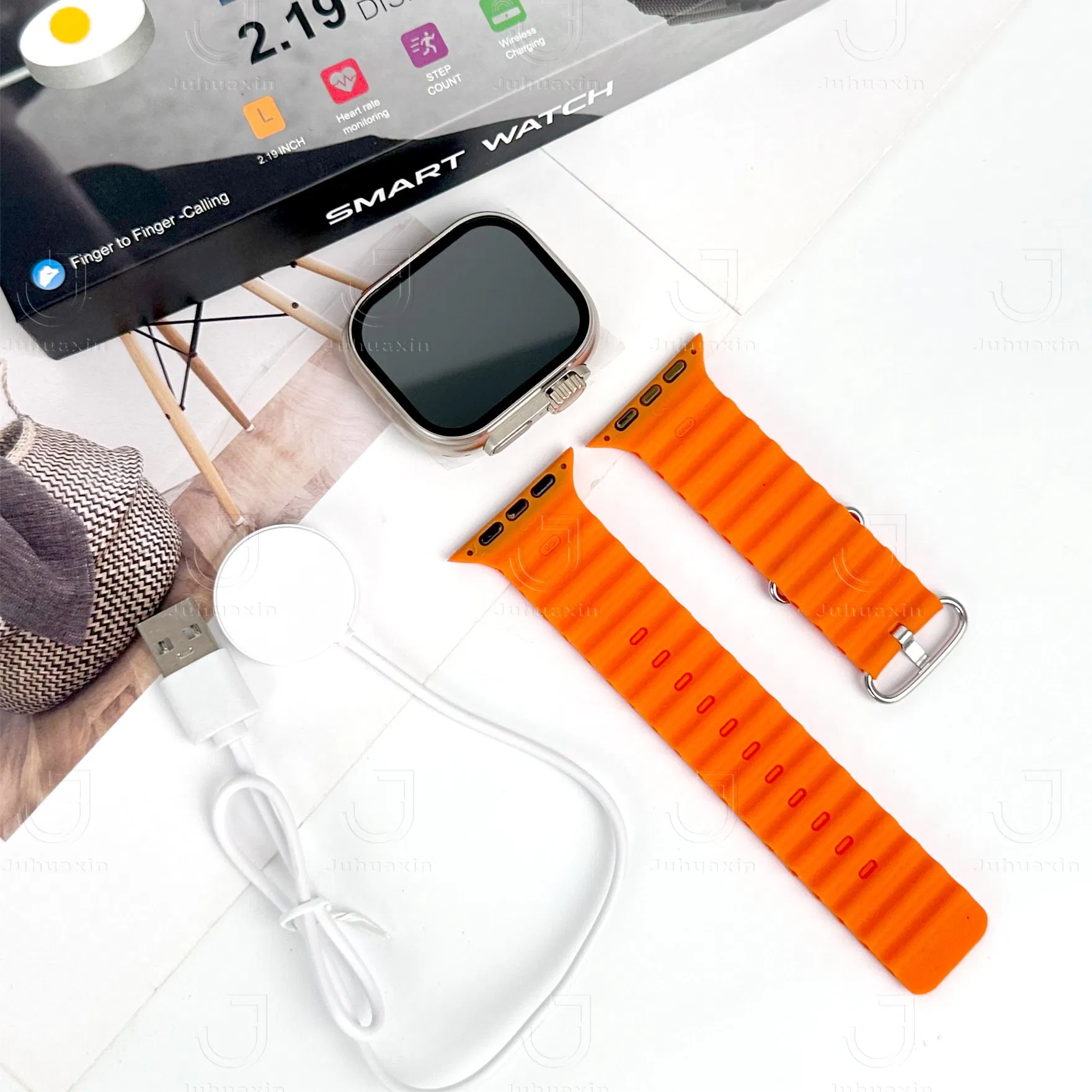 Wholesale Price 2.19 Infinite Display Waterproof Intelligent Smartwatch for Fitness Tracking and Heart Rate Monitoring